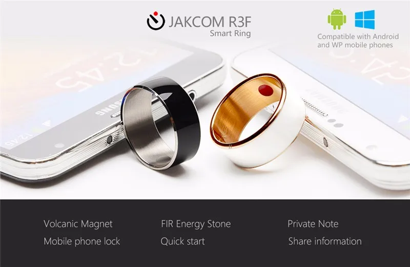 Умное кольцо JAKCOM R3F водонепроницаемое умное кольцо для высокоскоростного NFC электронного телефона с Android и wp телефонами маленькое волшебное кольцо