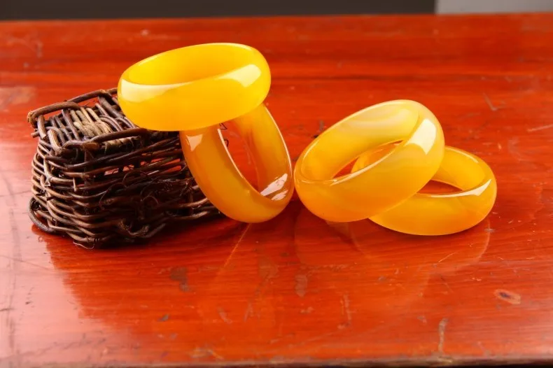 

wide cuff NATURE sardonyx BEAUTIFUL women sweet yellow charm agate bangle bracelet cheongsam china style Chalcedony party