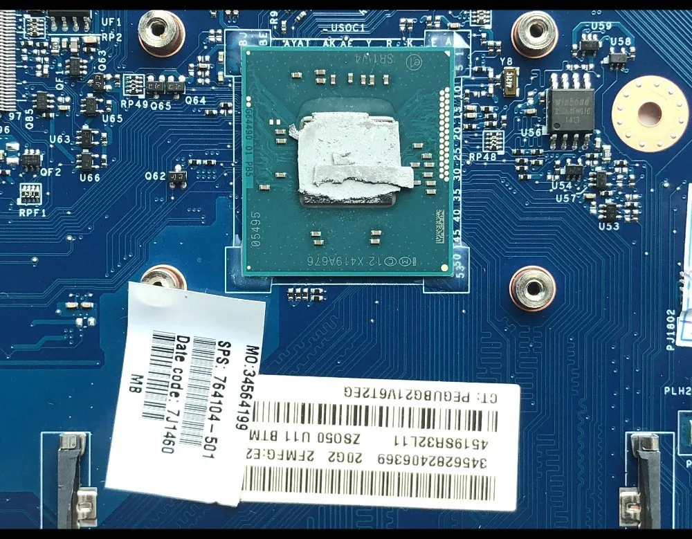 Высококачественная материнская плата 764104-001 для ноутбука HP Pavilion 15-R 250 G3 764104-501 ZS050