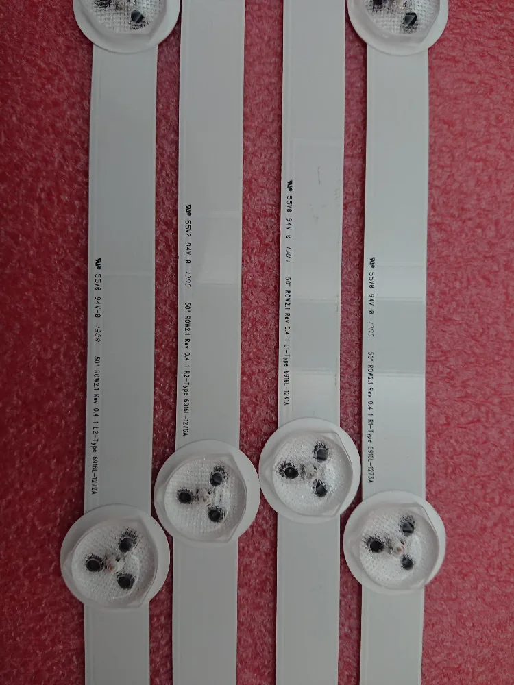 Новая Оригинальная 4 шт. (1 * R1 1 L1 R2 L2) светодиодная подсветка для LG 50LN5600 6916L 1273A 1241A