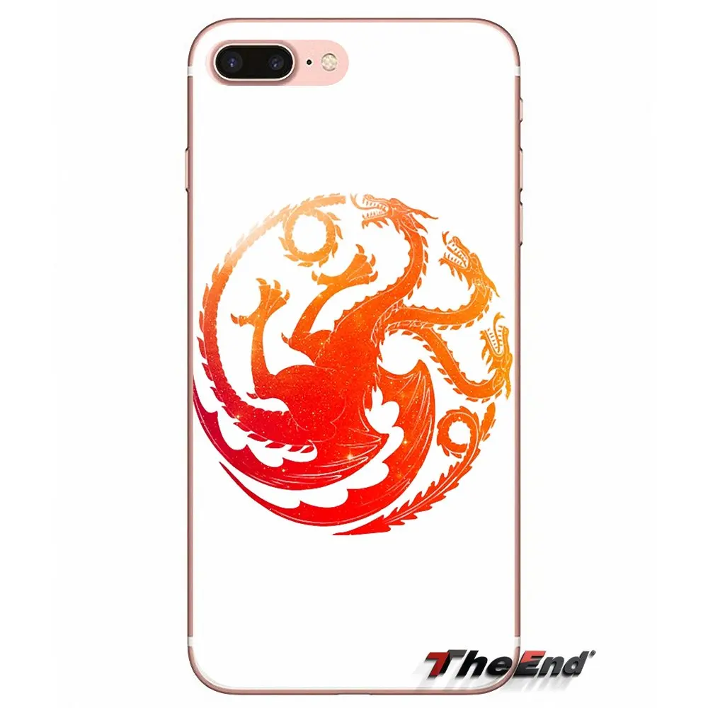 Чехол с логотипом для Huawei G7 G8 Ascend P7 P8 P9 Lite Honor 4C 5X 5C 6X Mate 7 8 9 Y3 Y5 Y6 II Pro House Targaryen Game Of Throne