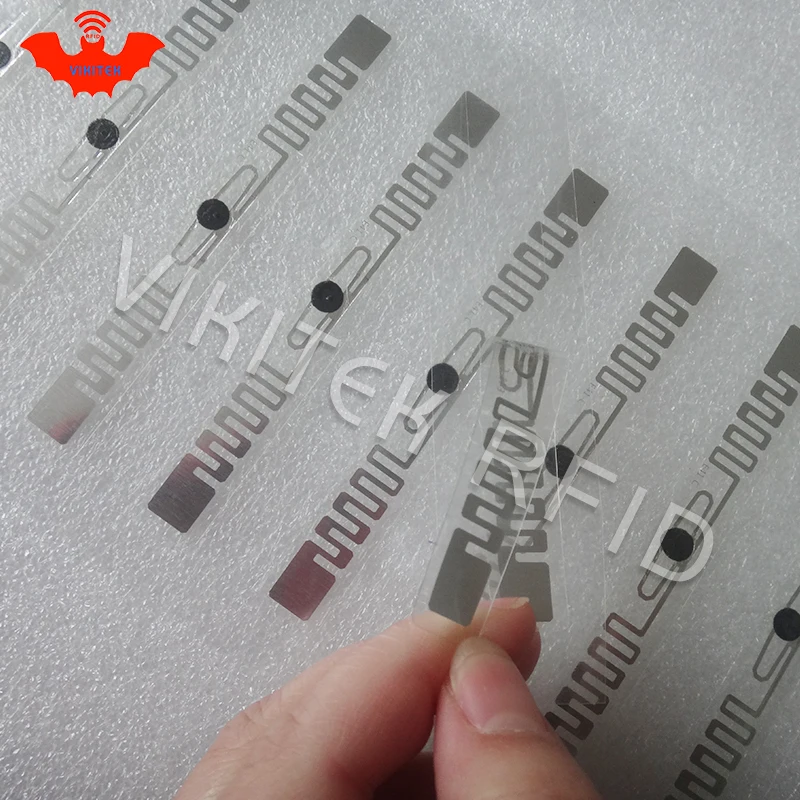 RFID метка UHF наклейка автомобильная фара EPC 6C 915mhz868mhz860-960MHZ M4QT Водонепроницаемая adhensive Пассивная RFID этикетка на лобовое стекло