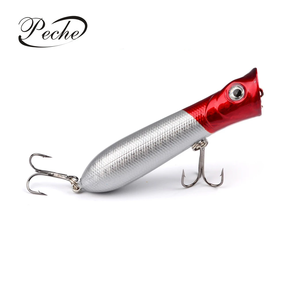 Peche Popper рыболовные приманки воблеры для рыбалки искусственные жесткие Isca Pesca 80 мм