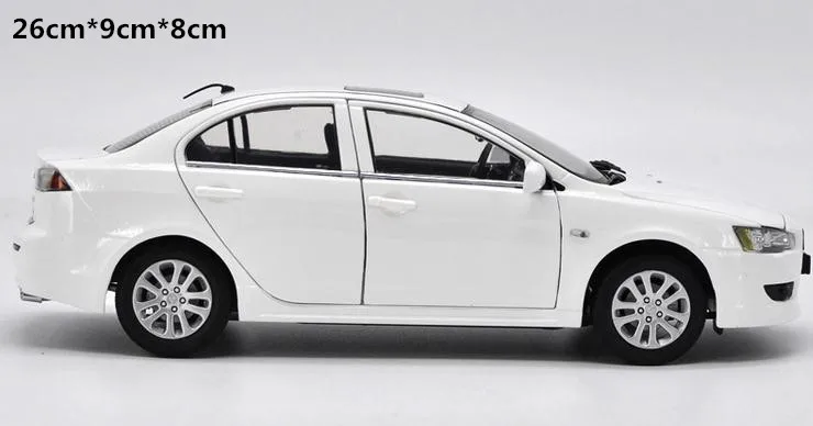 Оригинальная высокая имитация mitsubishi lancer-ex модель, 1: 18 сплав коллекция автомобиля игрушки, 6 открыть дверная игрушка автомобиль