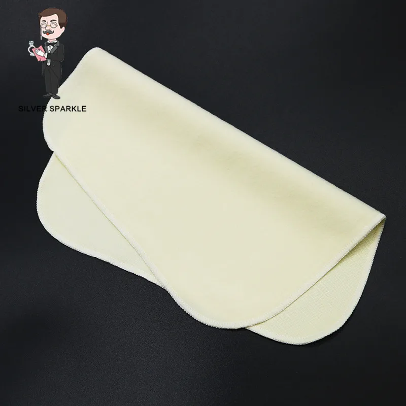 25*25cm 925 Silver Polish Cloth Gold Clean DIY Jewelry Making Tools Soft Cleaner Jewellery C10 | Украшения и аксессуары