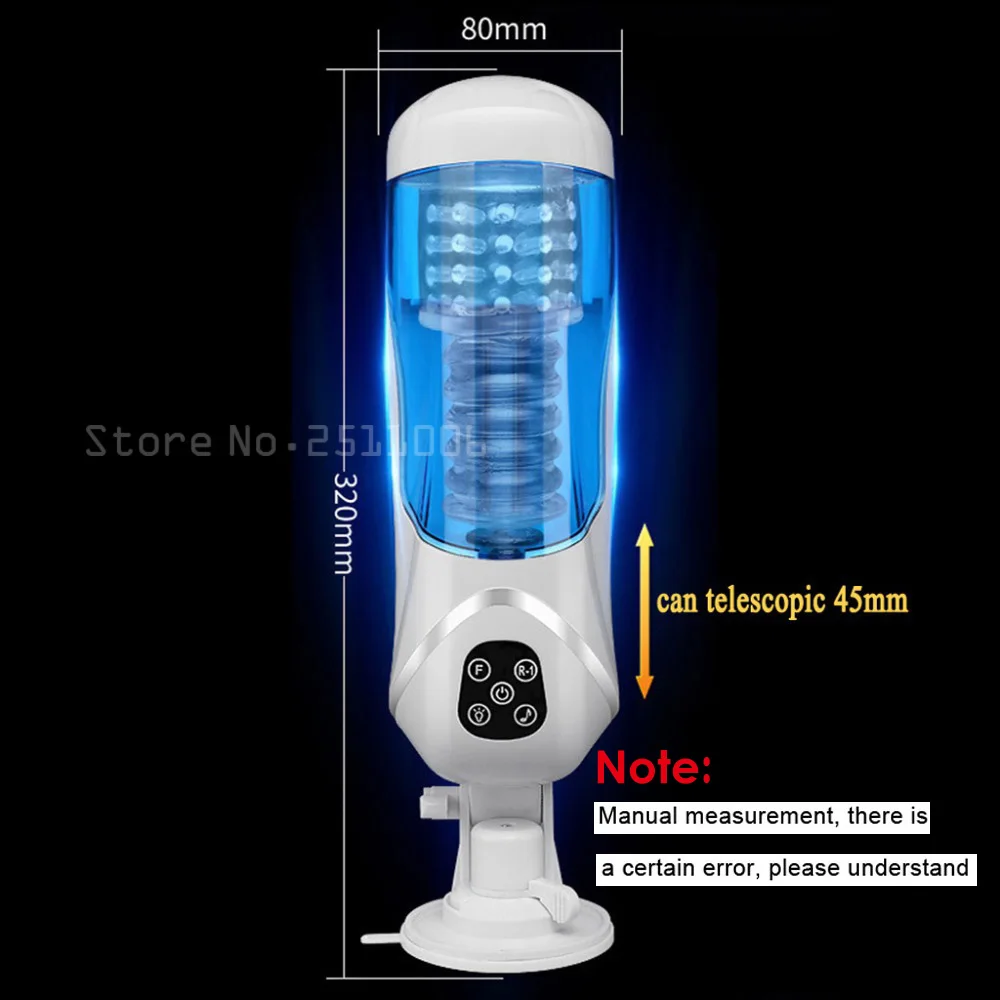 Автоматическая высокоскоростная телескопическая вращающаяся оральная секс