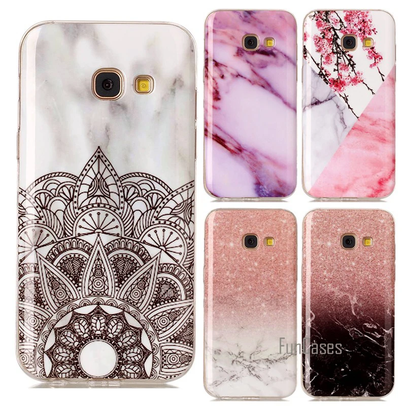 Capinha Para Etui для samsung Galaxy A5 A3 2017 A520F A320F Чехол Мягкий силиконовый чехол s Hoesje Coque Fundas