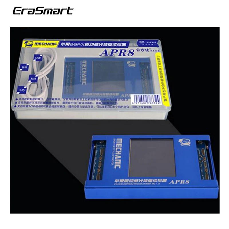 ЖК-экран MECHANIC EEPROM Фоточувствительный для iPhone 7G/7P/8G/8P/X APR8 код вибрации чтение и