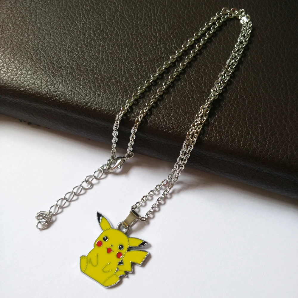 Новинка японская подвеска с покемоном из мультфильма ожерелье для маленьких