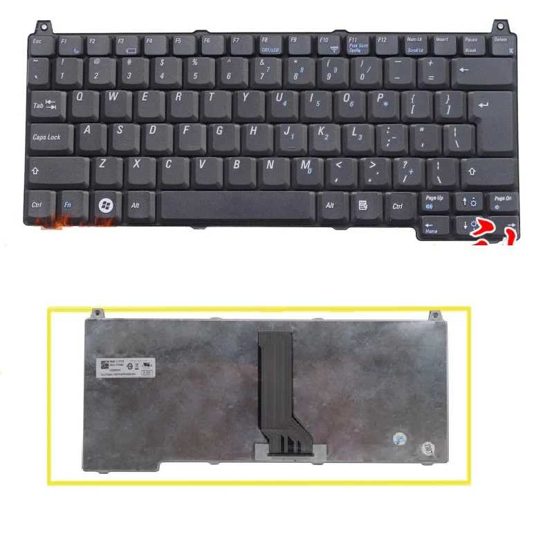 

SSEA Brand New US Keyboard black for Dell Vostro 1310 1320 1510 1520 2510 series