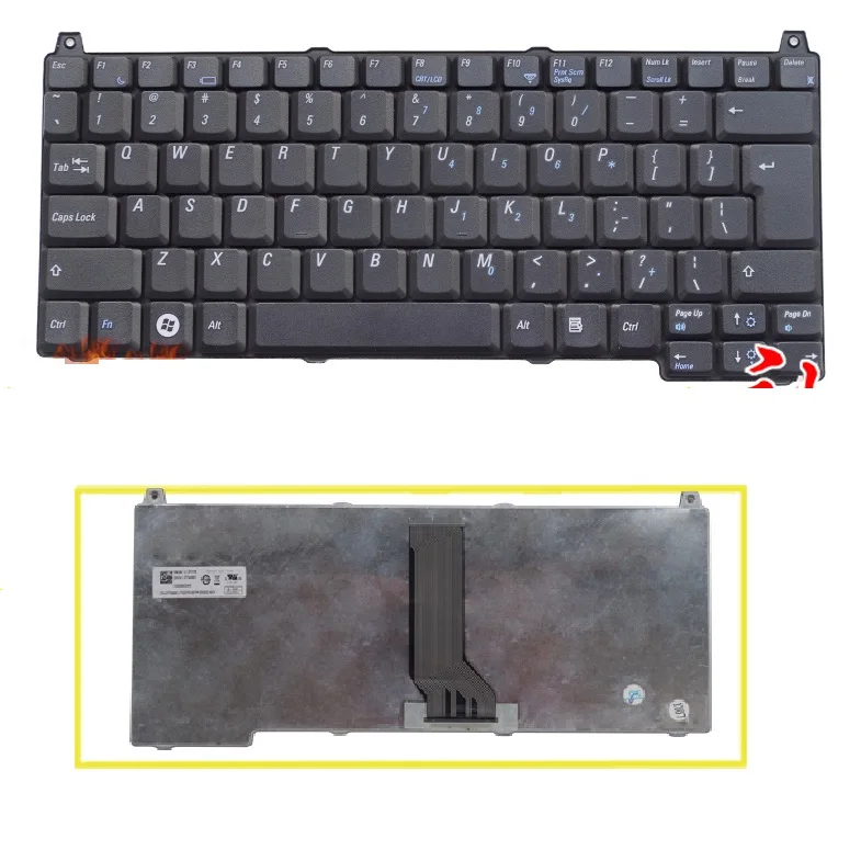 SSEA Новая черная клавиатура для Dell Vostro 1310 1320 1510 1520 2510|keyboard for dell|dell vostro keyboardvostro keyboard |