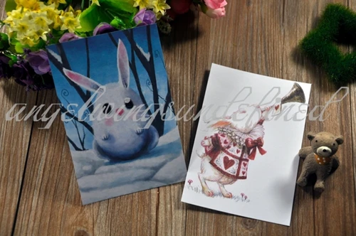 Dream Designer Ka Di illustration Postcard starry fairy tale a suit of 8 Zhang |