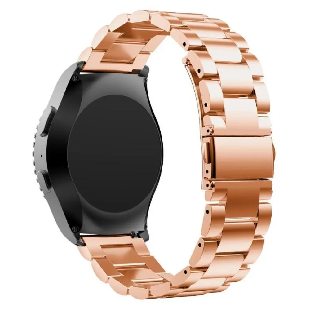 18 мм 20 22 23 ширина браслет из нержавеющей стали для Samsung Gear Sport S2 S3 Galaxy 42 46 ремешок