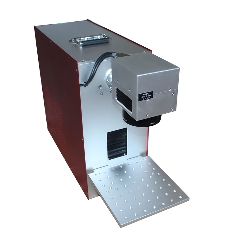 Бесплатная доставка 50 Вт волоконная лазерная маркировочная машина портативная