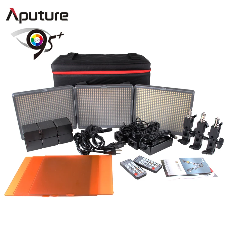 Aputure Amaran Светодиодная лампа для видеокамеры HR672KIT светодиодсветильник фотосъемки