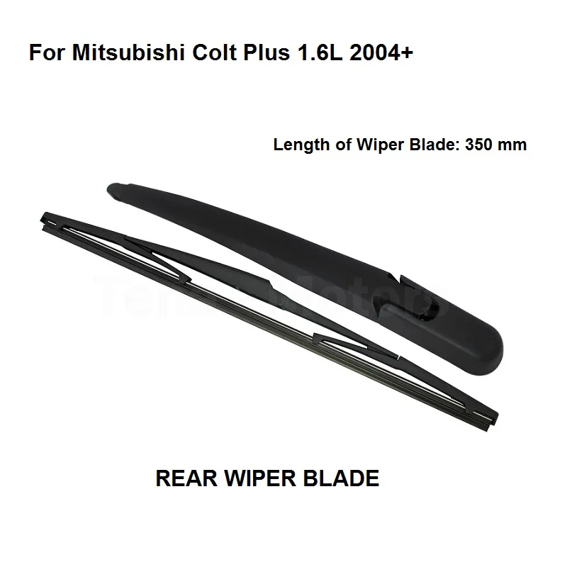 

Car Accessories For Mitsubishi Colt Plus 1.6L 2004+ Rear Windshield Window Wiper Arm Blade Set New