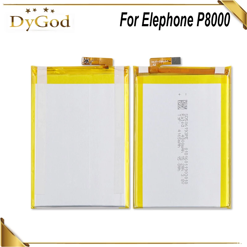 10 шт./лот оригинальная замена для батареи Elephone P8000 аккумулятор 4165 мАч Аккумулятор