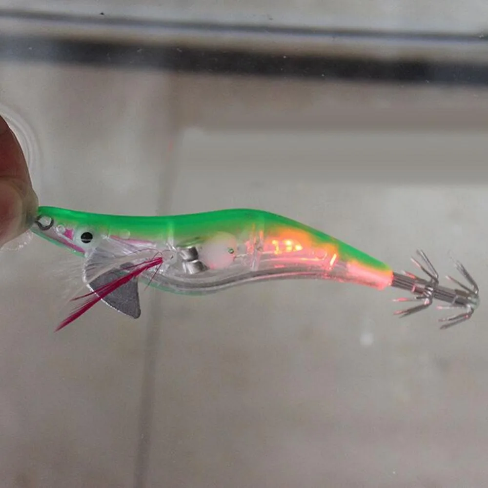 2016 ГОРЯЧИЙ Деревянный Креветки Bionic Прикормы Крюк Реалистичные Flase Приманки