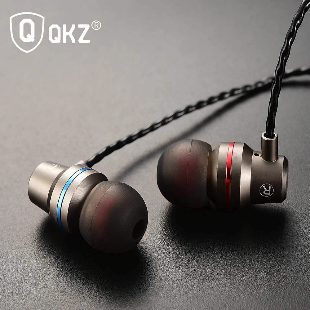 Оригинальные наушники qkz DM1 наушники-вкладыши Наушники гарнитуры С микрофоном 3