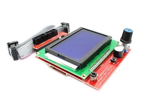 2017 New Upgraded 3D printer parts Smart controller RAMPS1.4 LCD12864 control board free shipping | Компьютеры и офис
