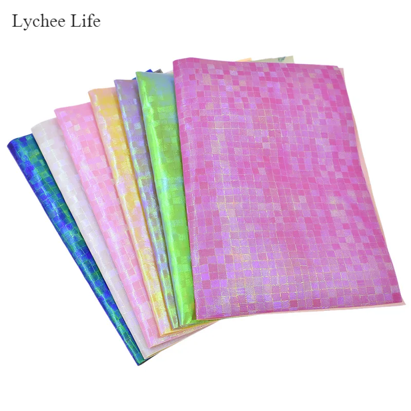 Lychee Life плед с принтом А4 ручная работа Сделай Сам ткань для синтетической кожи