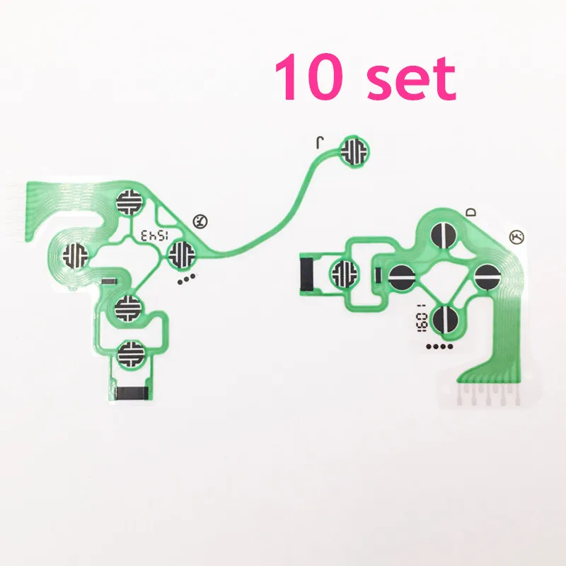 10 компл. JDM 030 оригинальная новая проводящая пленка для Playstation 4 PS4 контроллер