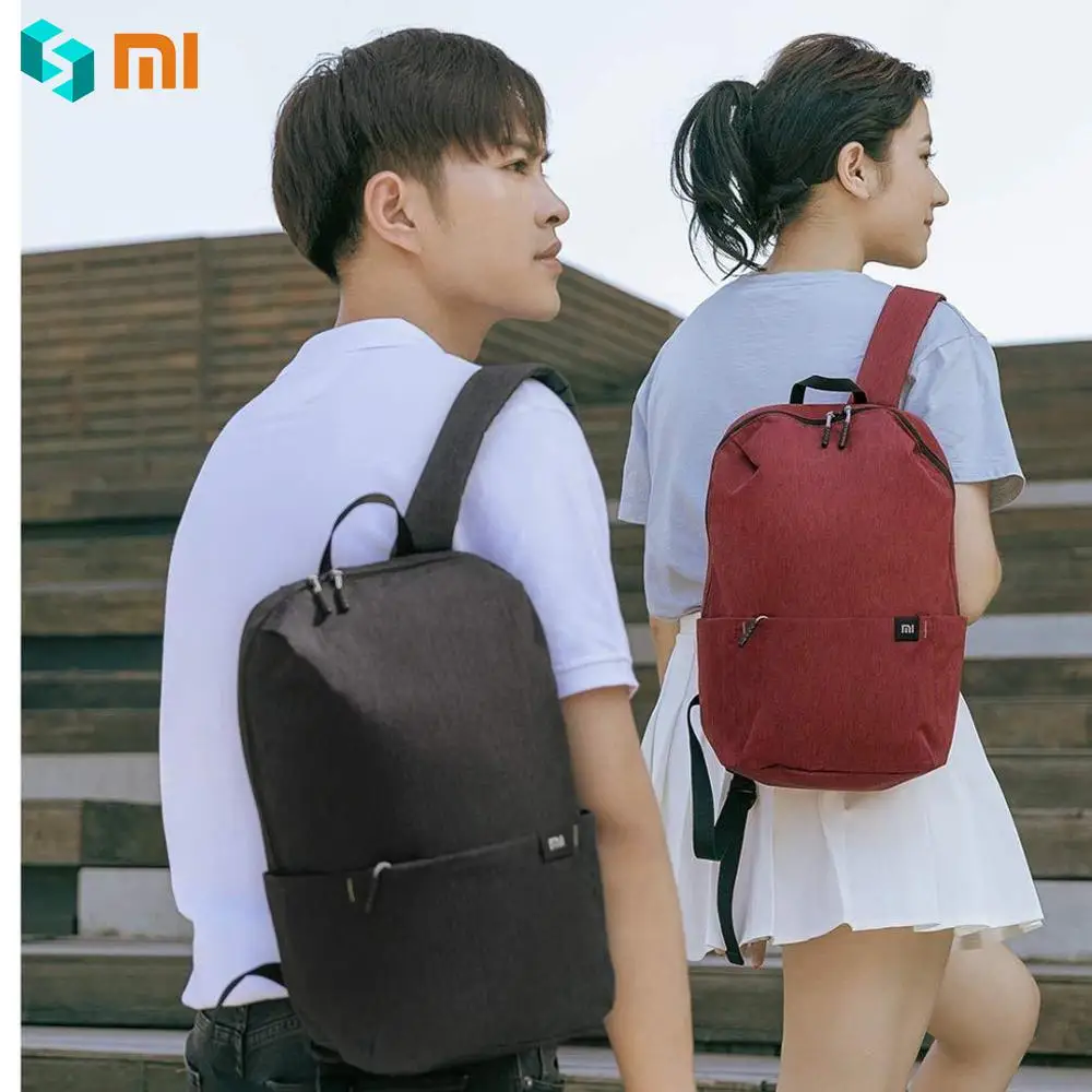 Solid Original Xiaomi рюкзаки 10L сумка s городская повседневная спортивная нагрудная Сумка