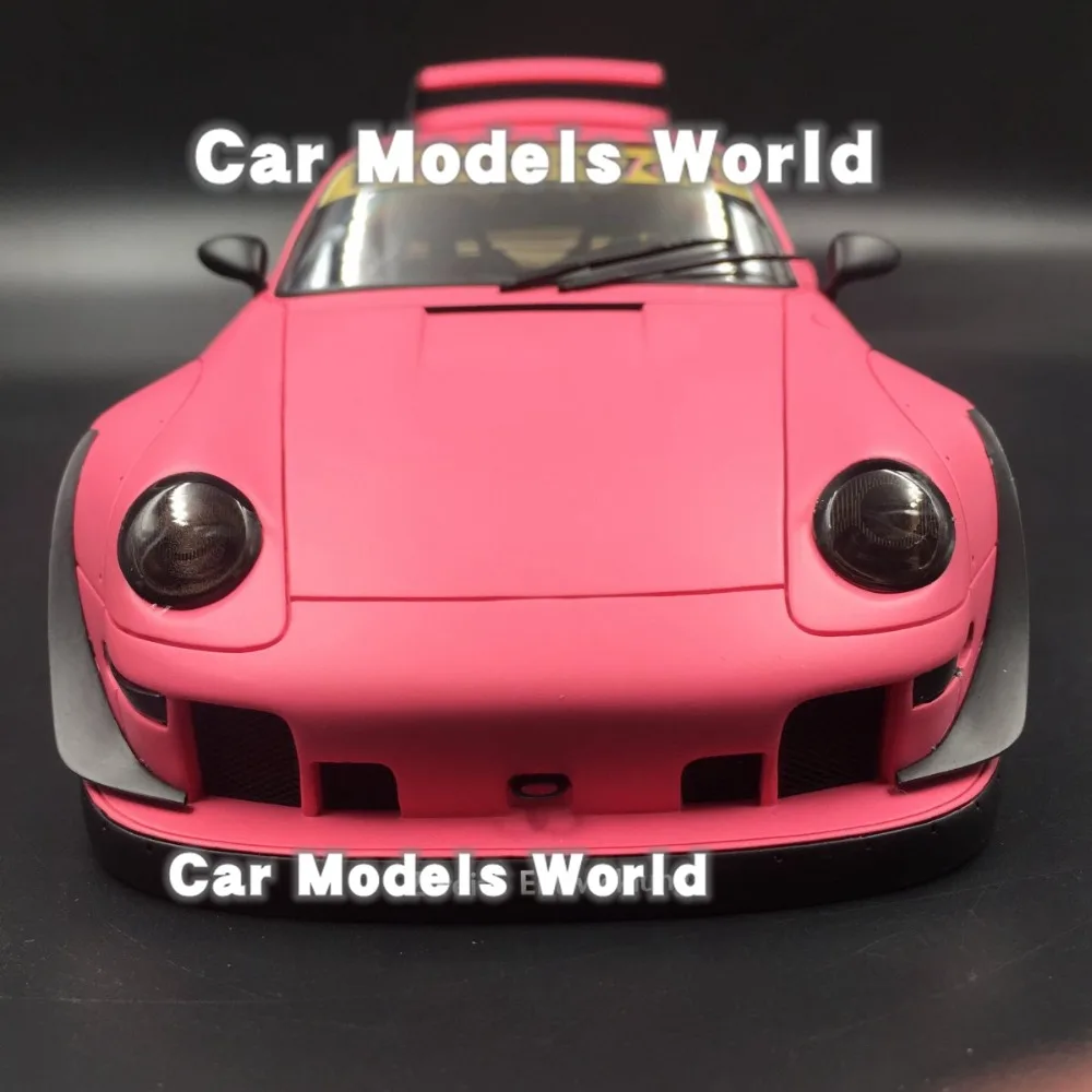 Полимерная модель автомобиля для GT Spirit RWB 993 (розовый) 1:18 + маленький подарок!| |