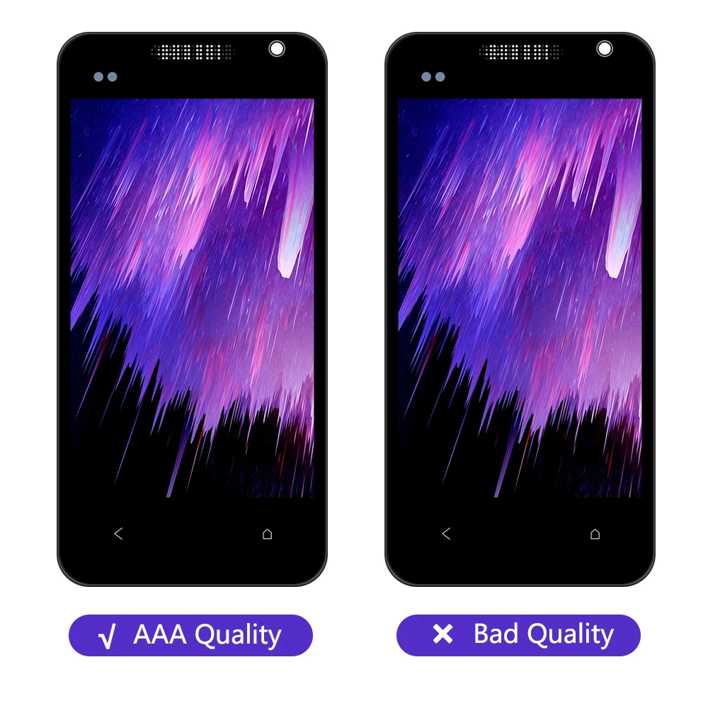 100% тест Новый 4 5 &quotдля HTC Desire 300 LCD сенсорный экран дисплей дигитайзер сборка