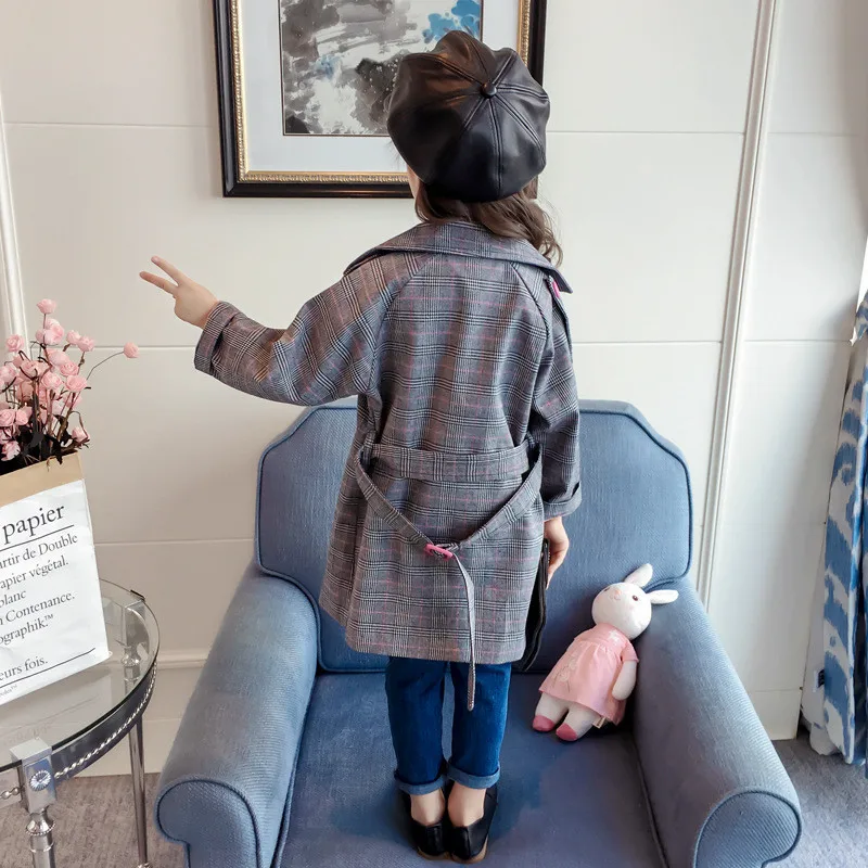 2018 high quality spring autumn new fashion full sleeves kid children girl jacket outerwear coat clothing girls clothes | Детская одежда