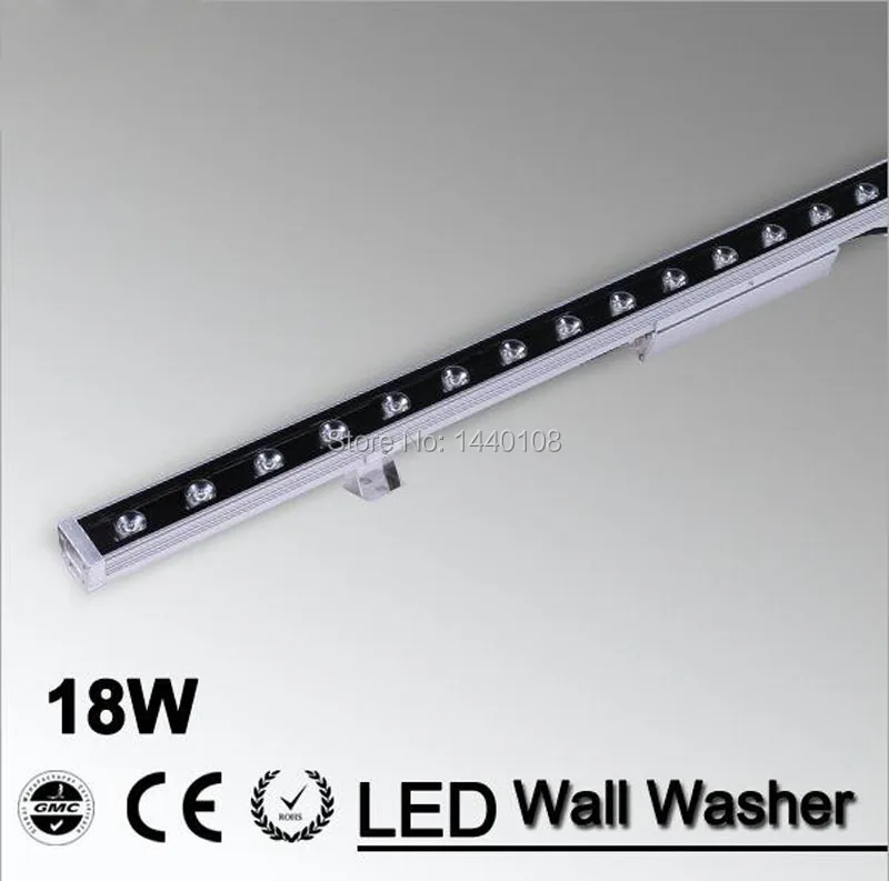 

18W LED Wall Washer Light RGB/W/R/G/B/Y/WW 85-265V Epistar Chip 50000h CE RoHS