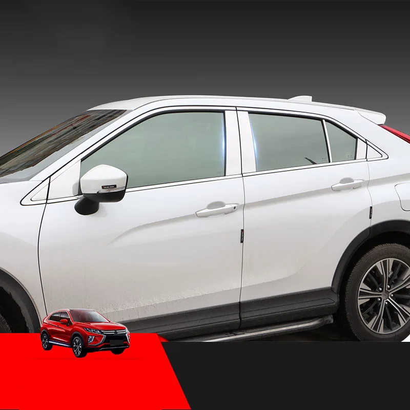 Высококачественная накладка на окна из нержавеющей стали для автомобиля