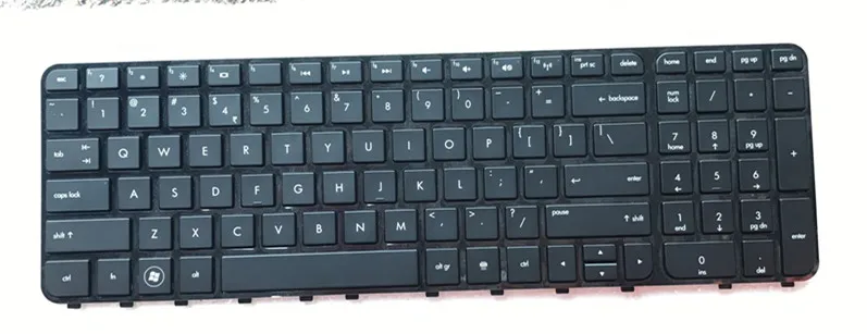 Новая клавиатура для ноутбука США hp ENVY M6 M6T M6-1000 M6-1100 M6-1200 с рамкой
