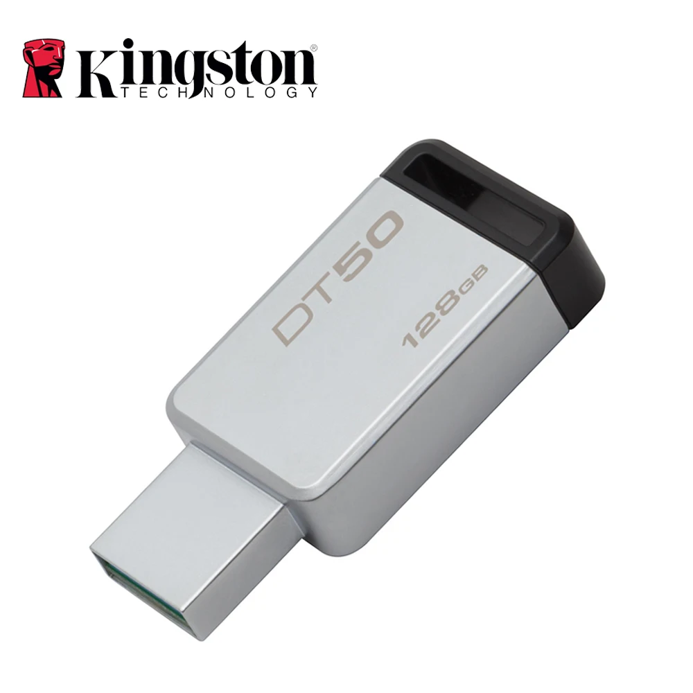 Kingston Digital DT50 USB 3 0 флешка 16 Гб Флешка 128 ГБ 32 64 металлическая 8 Память U Stick - купить по