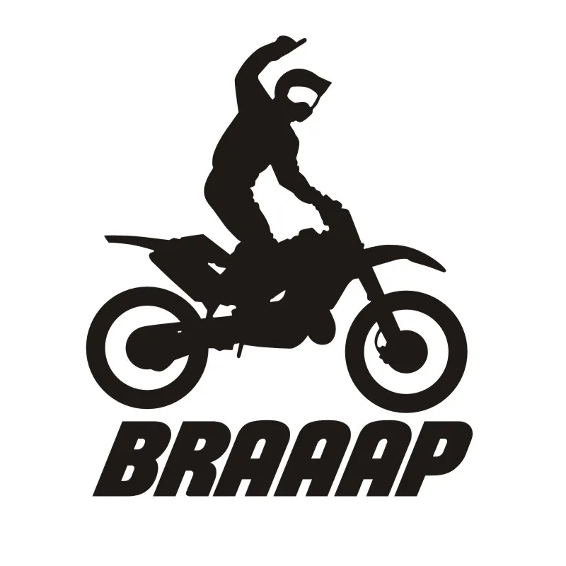 BRAAAP наклейка для мотокросса виниловые наклейки на стену Декор лыжах|Наклейки