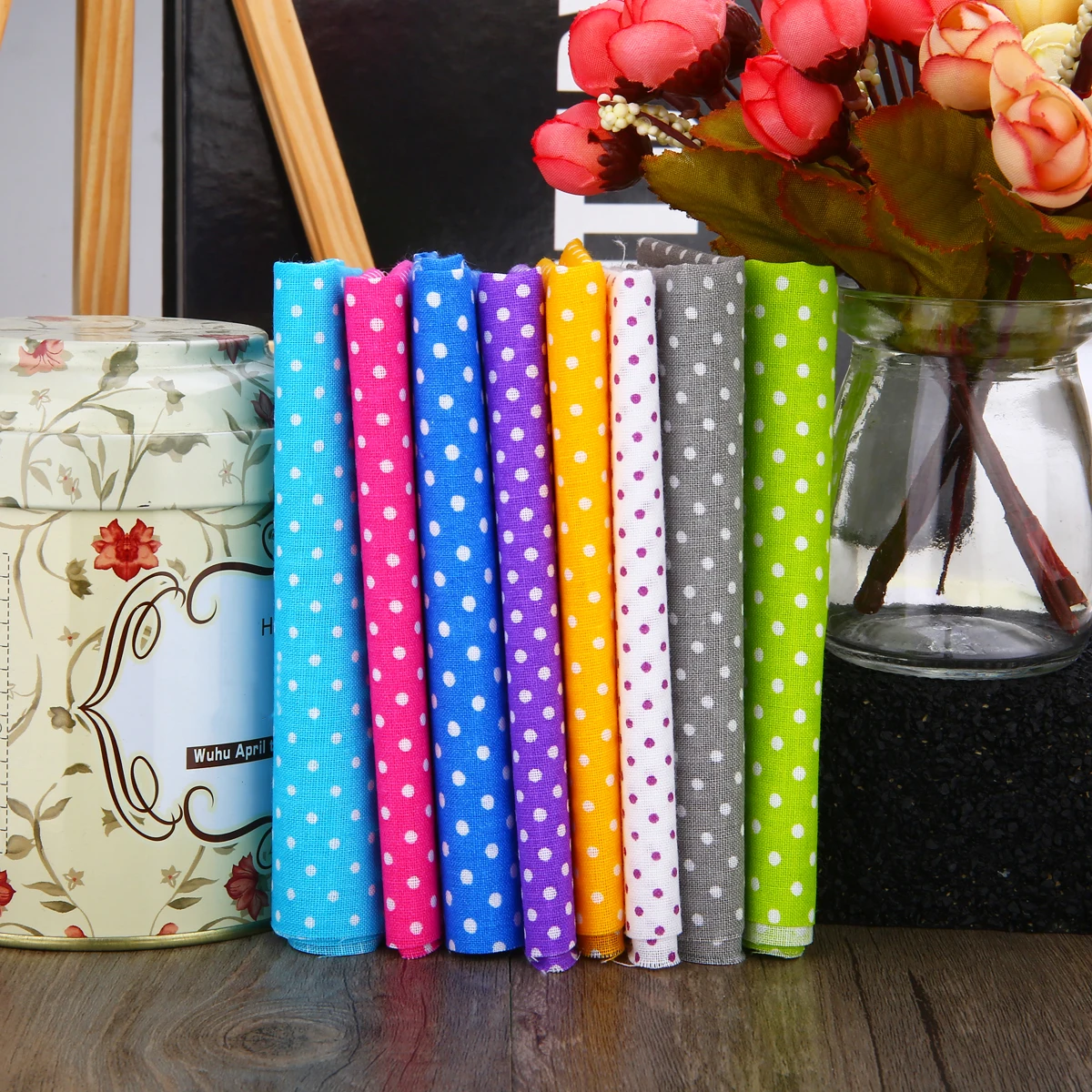 8 шт./компл. 25*25 см Лоскутная Ткань для DIY Швейные в стиле пэчворк для детей; сумки для кровати, Tilda Doll детская ткань текстильная ткань хлопок