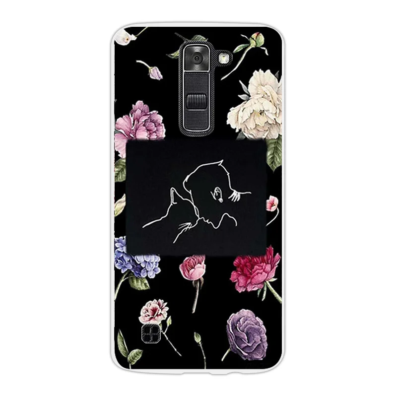 Новый мягкий чехол для телефона из силикона и LG K7/Tribute 5 LS675/X210 X210DS оболочки эскиз