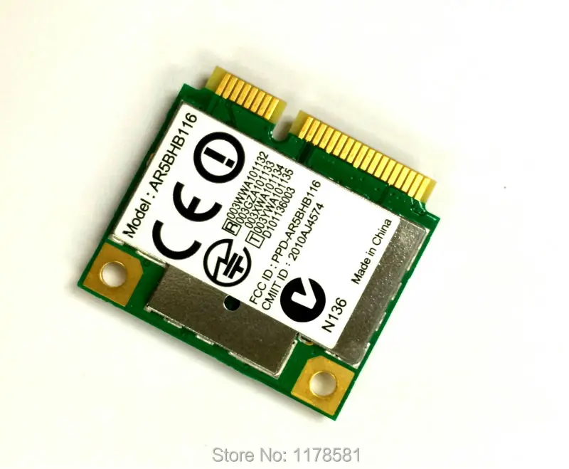 Новый бренд Atheros AR9832 AR5BHB116 беспроводной wifi N 802.11a/b/g/n Половина мини карта pci e для
