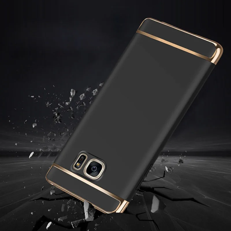 Чехол для Samsung Galaxy S7 Edge жесткий защитный чехол задней панели S6 edge S8 Plus A5 A7 J5 J7 Prime C7 C9