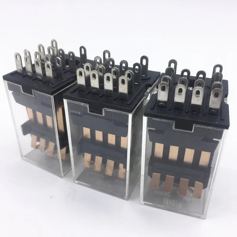 5pcs Intermediate Relay Hh54p-12vdc 24vdc 220vac Small 14PIN 5a |