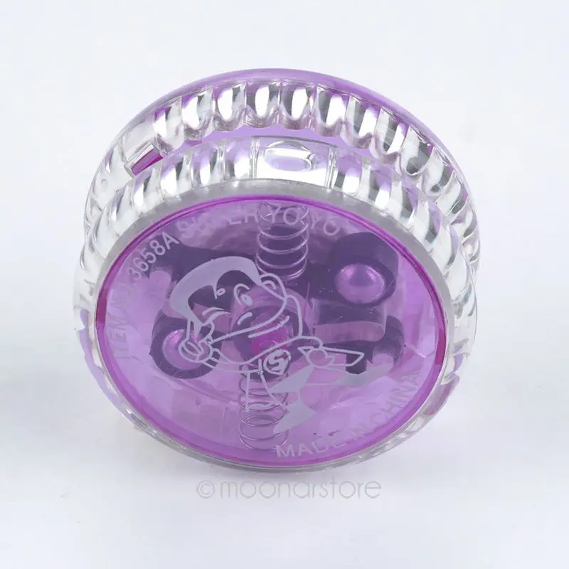 Strange Fashion Luminous Light Up Flash Yo-Yo LCD Flashing YoYo Ball Toys Children For Kids Entertaiment Y47*MHM413#M5 | Игрушки и хобби