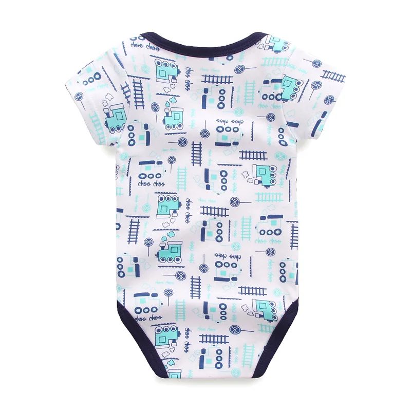 Детские комбинезоны комбинезон с короткими рукавами хлопковая одежда для