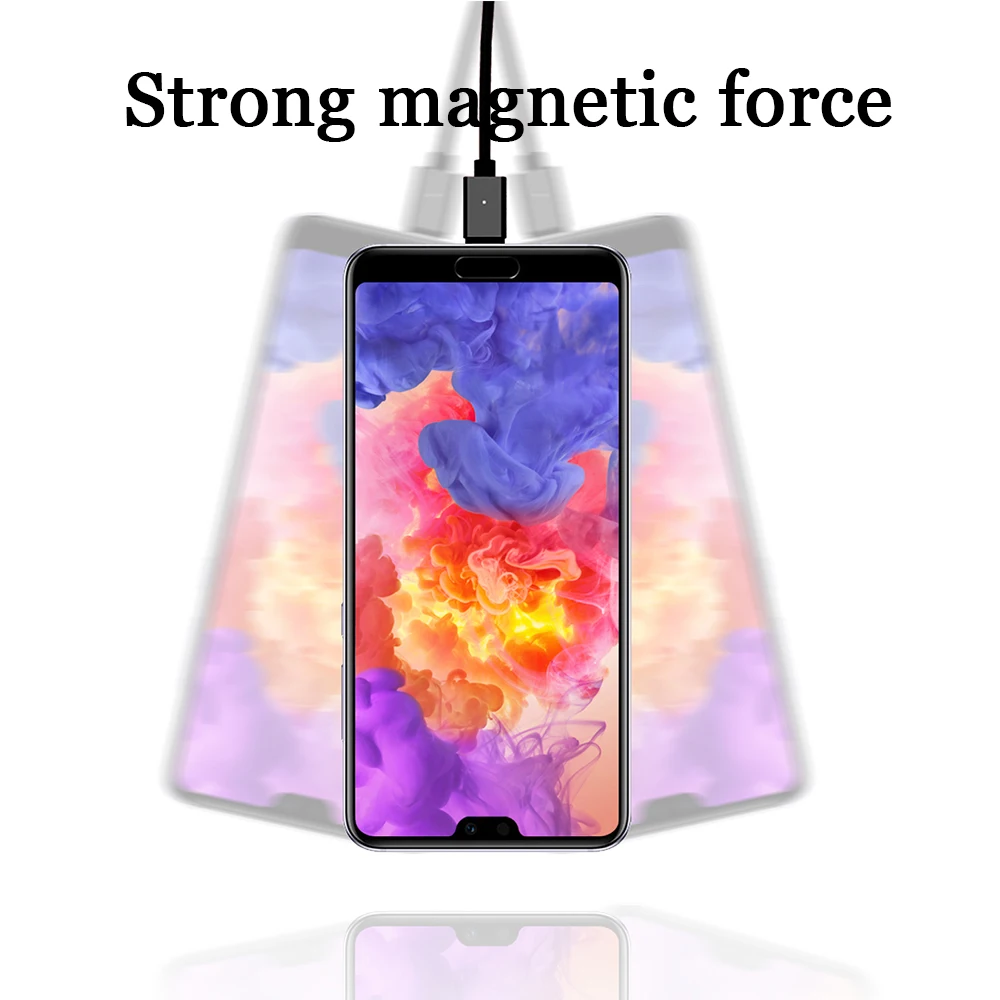 Кабель Micro USB WSKEN Магнитный зарядный кабель для iPhone Xs Max Xr Type C быстрая зарядка