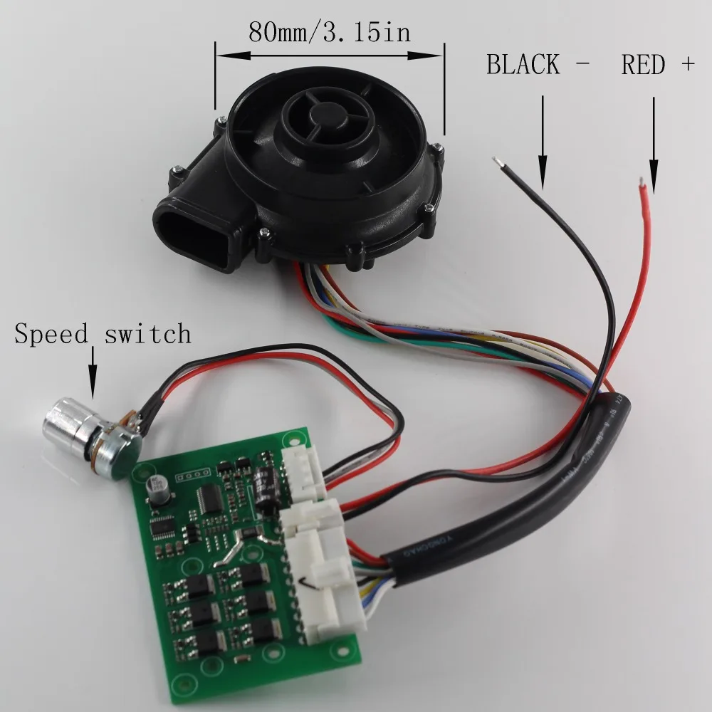 Обновленная 7040 B DC 12V низкая силовая центрифуга вентилятор используется для