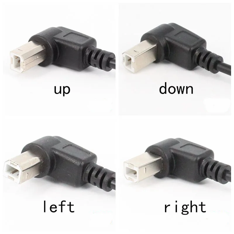 90 градусов угол изгиба USB2.0 революция типа B площадь рот Extension Line мобильного линии
