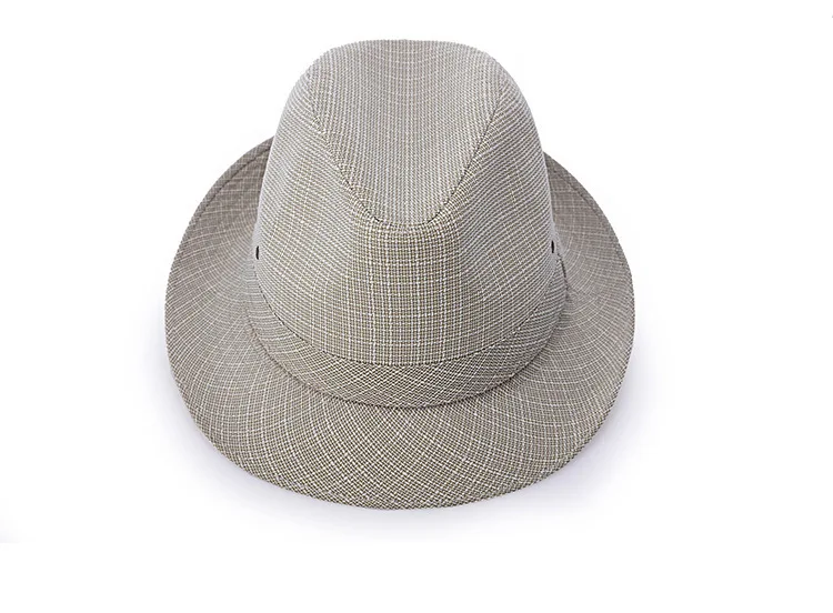 Летние мужские соломенные фетровые шляпы Chapeu Masculino, Панама, шляпы Трилби, льняные, джазовые