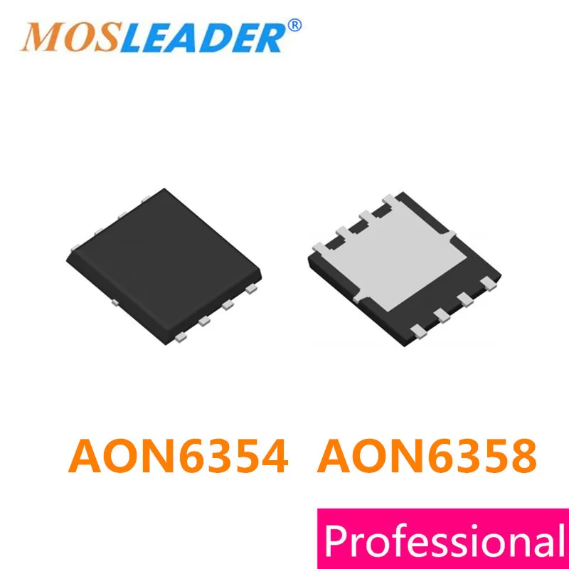 Mosleader AON6354 AON6358 DFN5X6 100 шт. 1000 QFN8 N Channel 30 в 83A 85A Chinese высокое качество|n-channel| |
