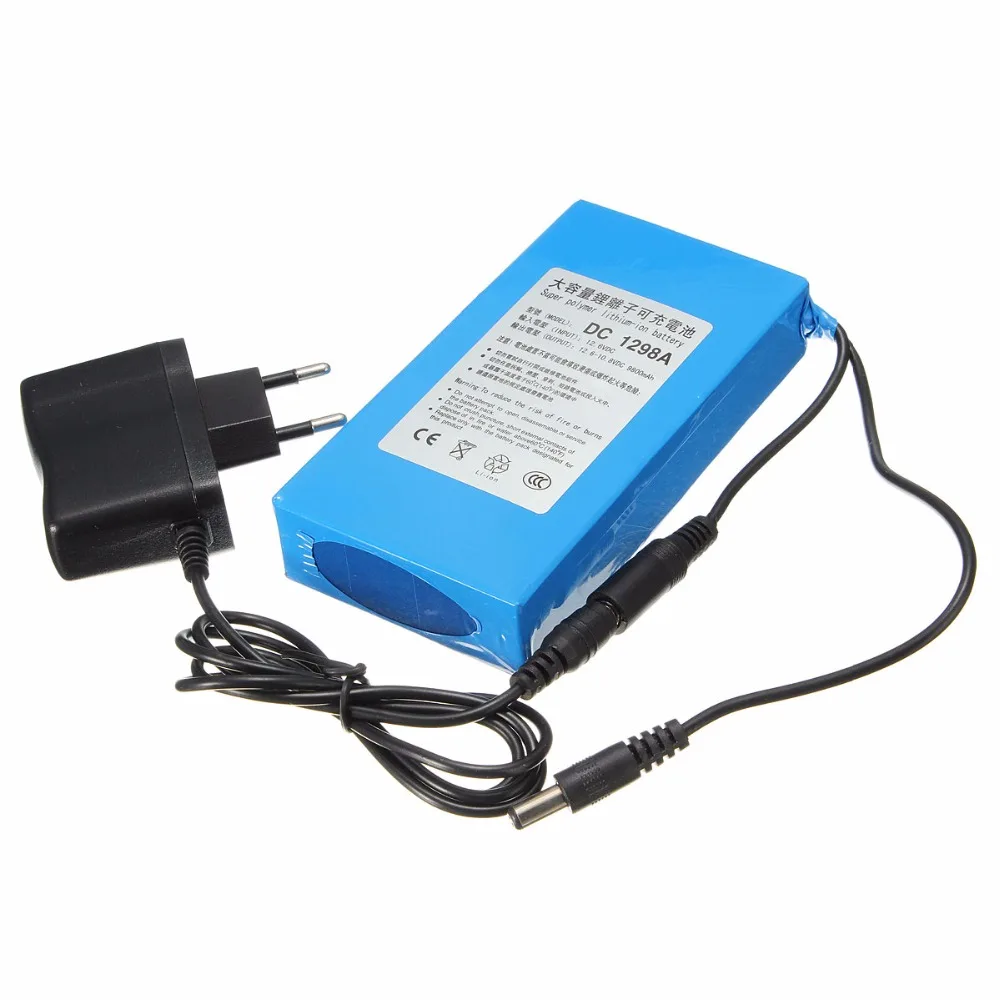 DC 1298A 12 V литиевый высокомощный аккумулятор 9800 mAh уличный свет инструмент