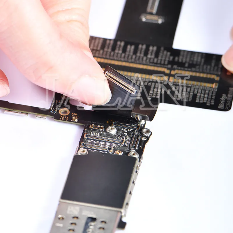 TOOLPLUS iBridge PCBA испытательный кабель для телефона 6-7 plus фронтальная камера/задняя камера/док-разъем/кабель сенсорный экран тестирование