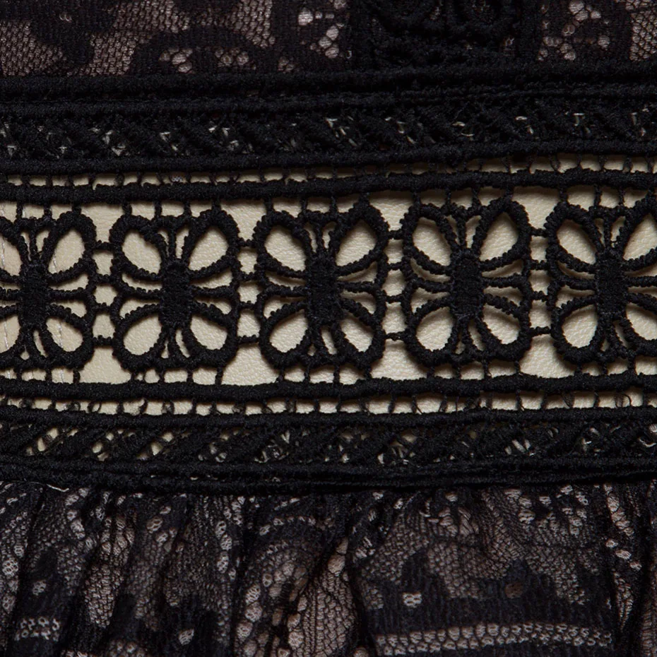 Women elegant autumn dress indie folk color block fashion a-line lace tassel party sexy mesh patchwork female | Женская одежда